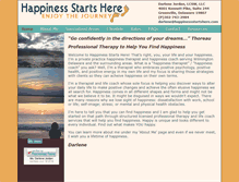 Tablet Screenshot of happinessstartshere.com